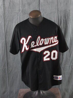 Kelowna Cubs Jersey (VTG) - Number 20 by Majestic - Men's XL